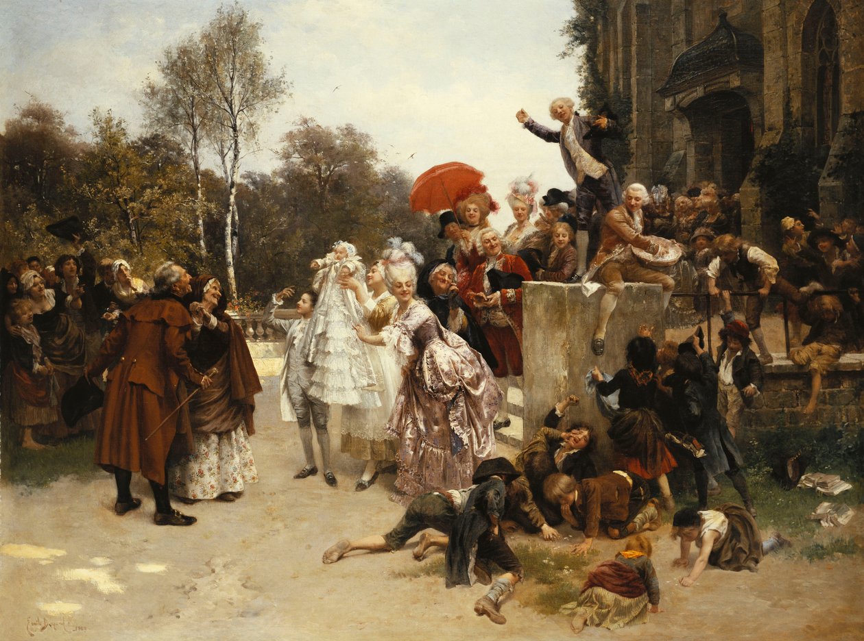 A keresztelő, 1863 alkotó: Emile Antoine Bayard
