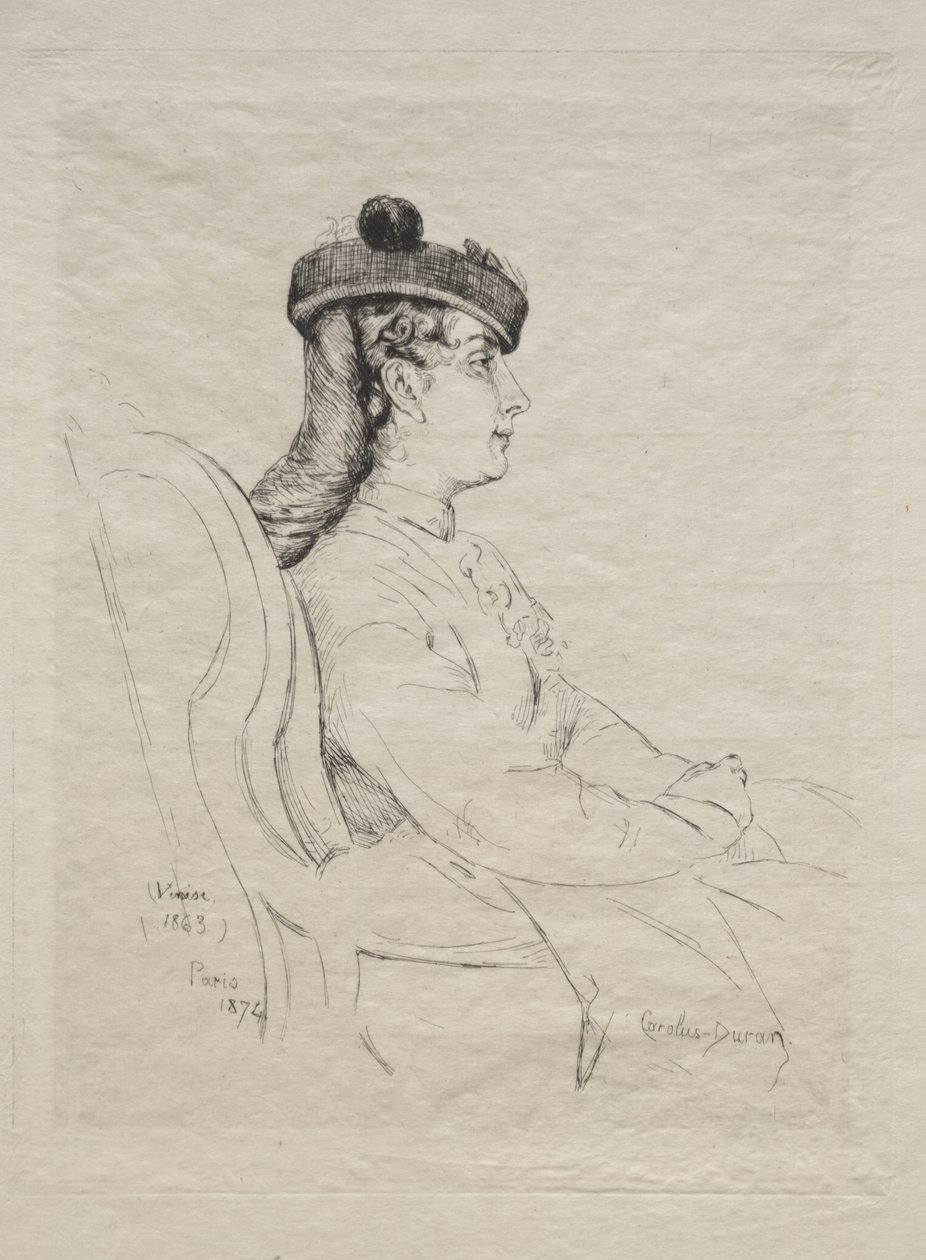 Utazási szuvenír, 1874. alkotó: Charles Emile Auguste Carolus Duran