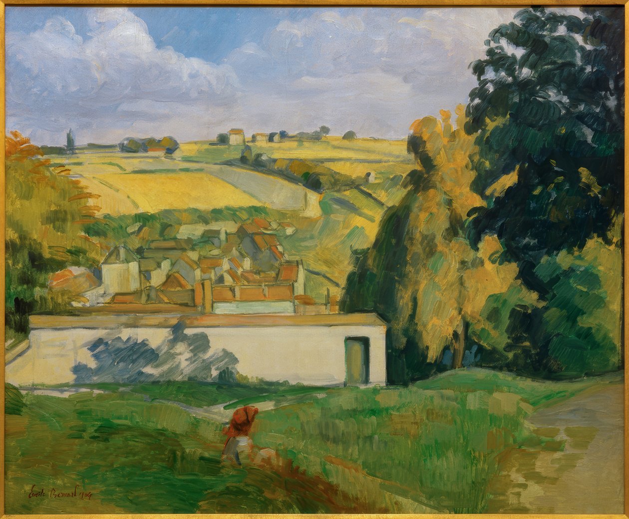 Kilátás a Tonnerre hegyről alkotó: Emile Bernard