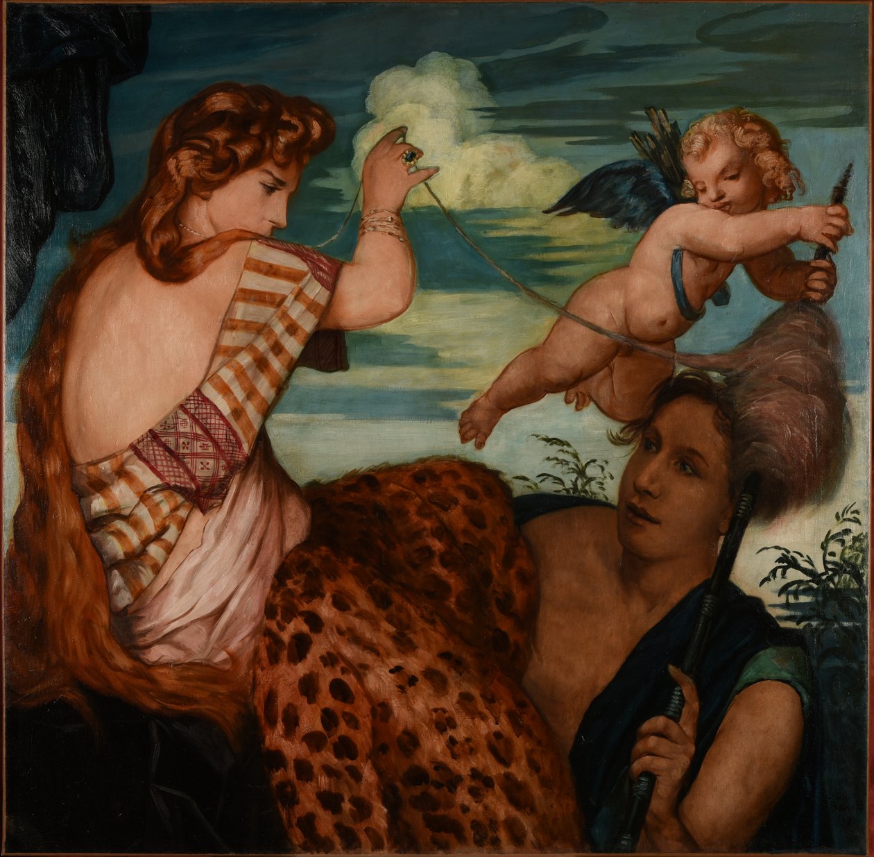 Herkules és Omphale alkotó: Emile Bernard