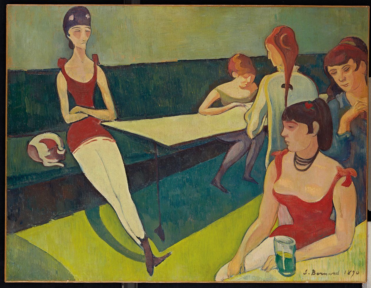 A szalon, 1890-92 alkotó: Emile Bernard