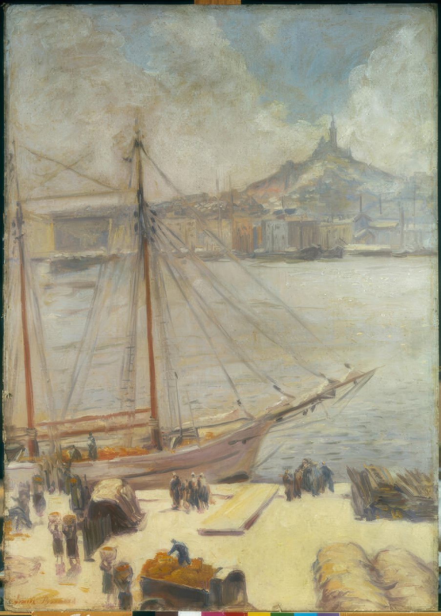 Marseille, a rakpart alkotó: Emile Bernard