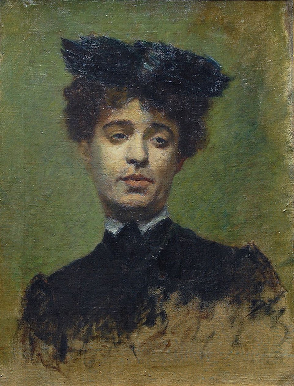 Marie Lemasson portréja, 1892 alkotó: Emile Bernard