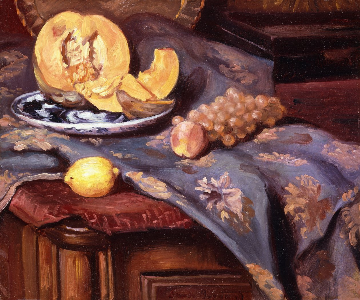 Csendélet; Nature Morte, alkotó: Emile Bernard