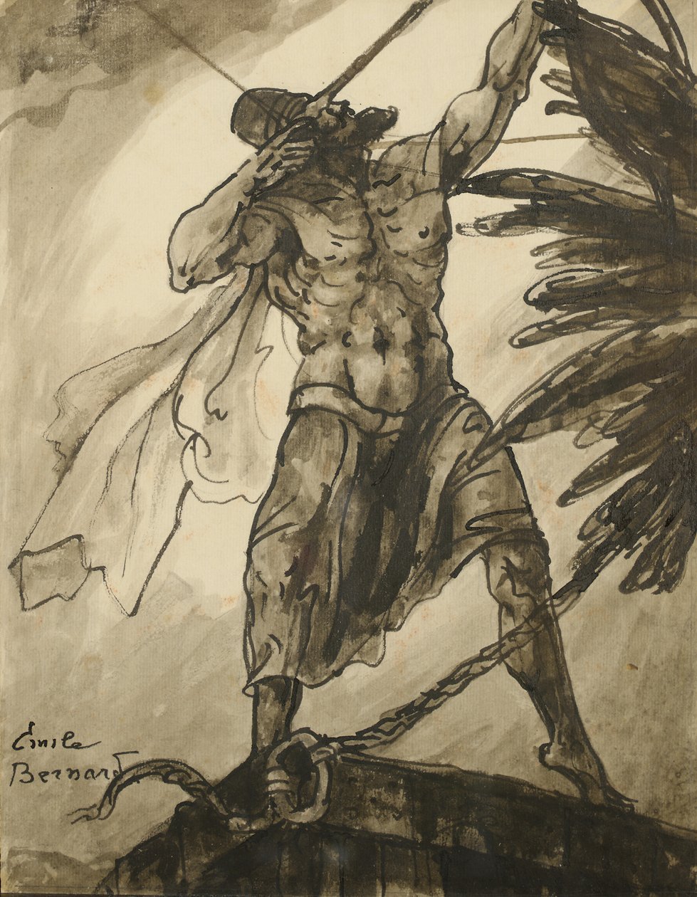 Az íjász alkotó: Emile Bernard
