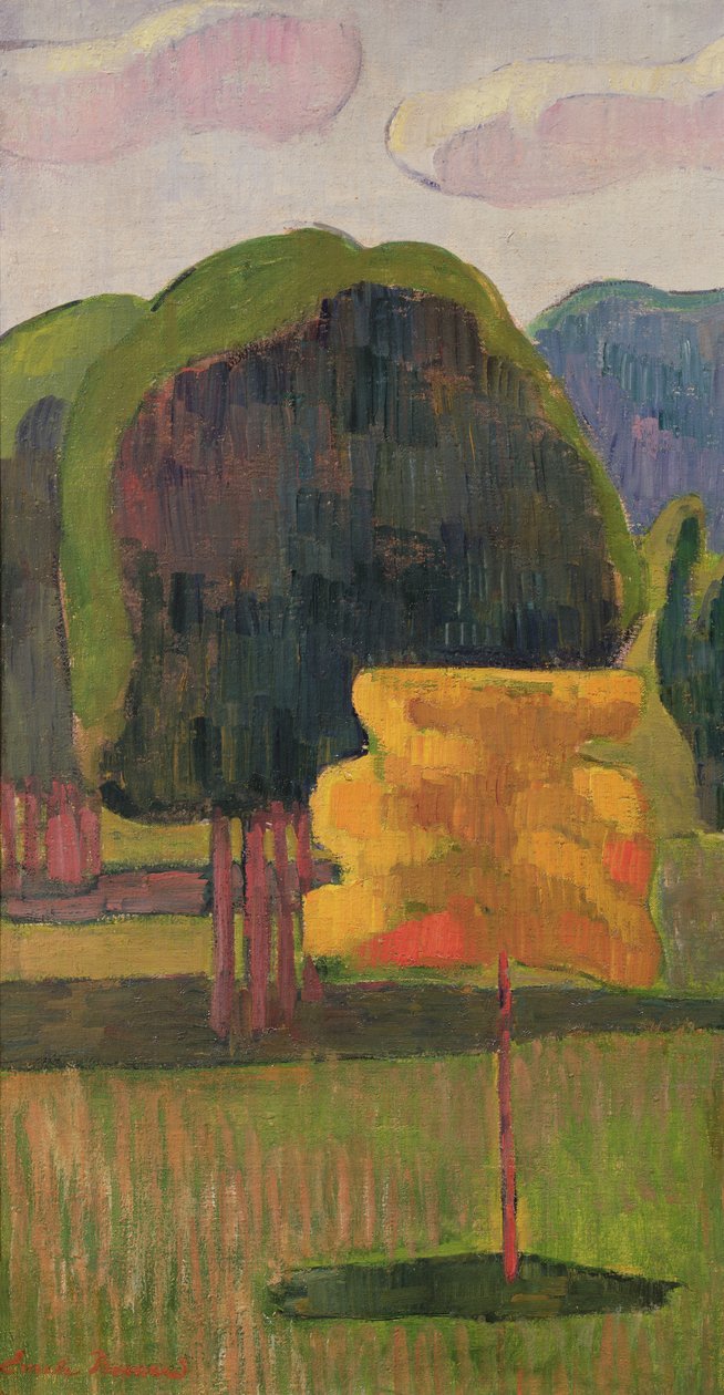 A sárga fa, 1888 alkotó: Emile Bernard