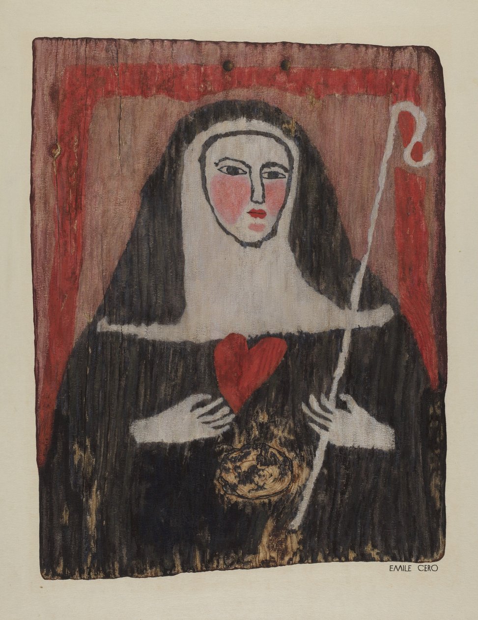 Szent Oltárkép, c. 1939. alkotó: Emile Cero