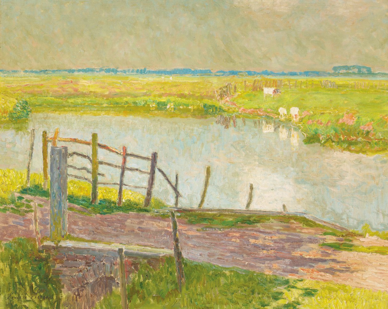 A kerítés alkotó: Emile Claus