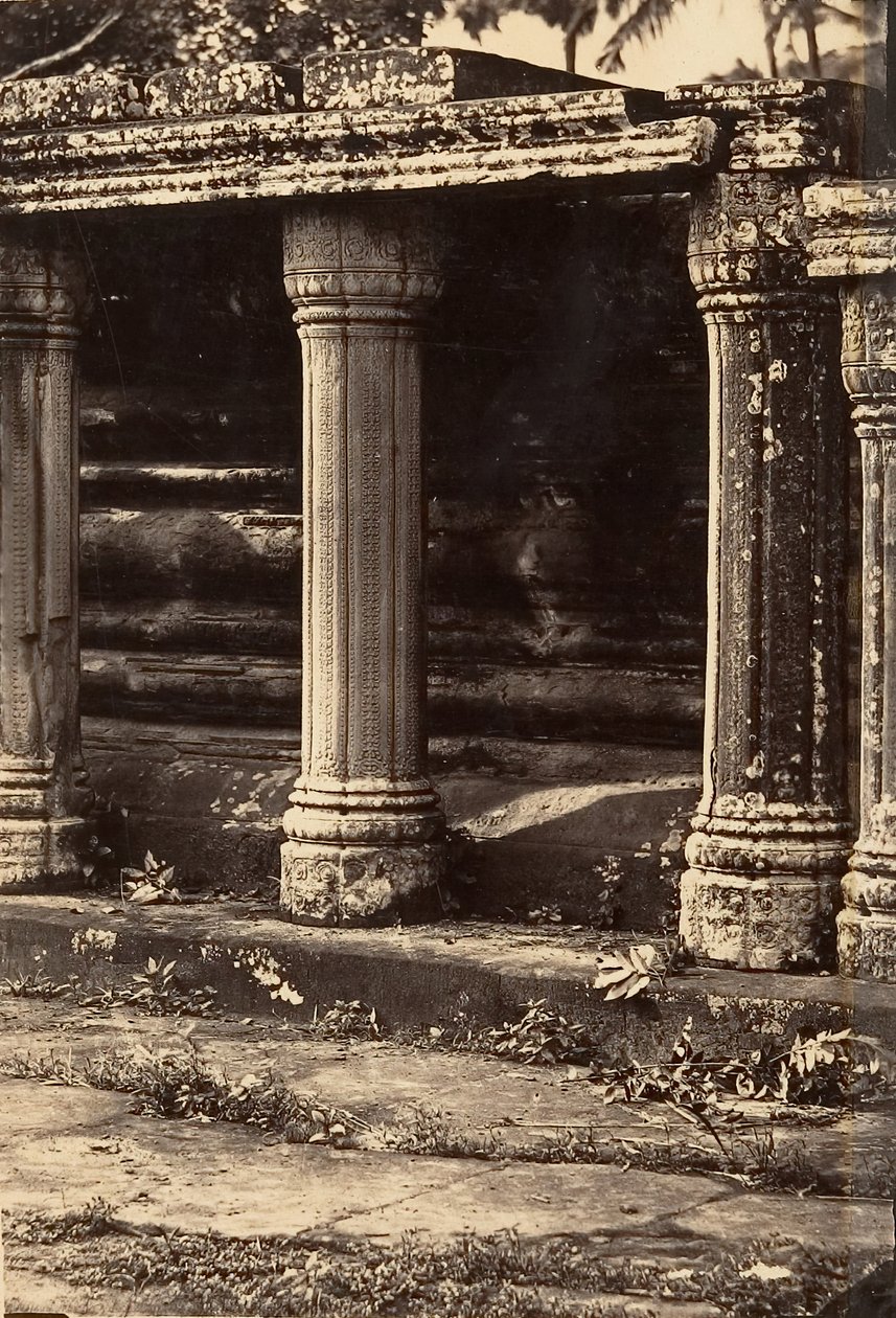 Nagy Pagoda – Esplanade oszlopsor, 1866. alkotó: Emile Gsell