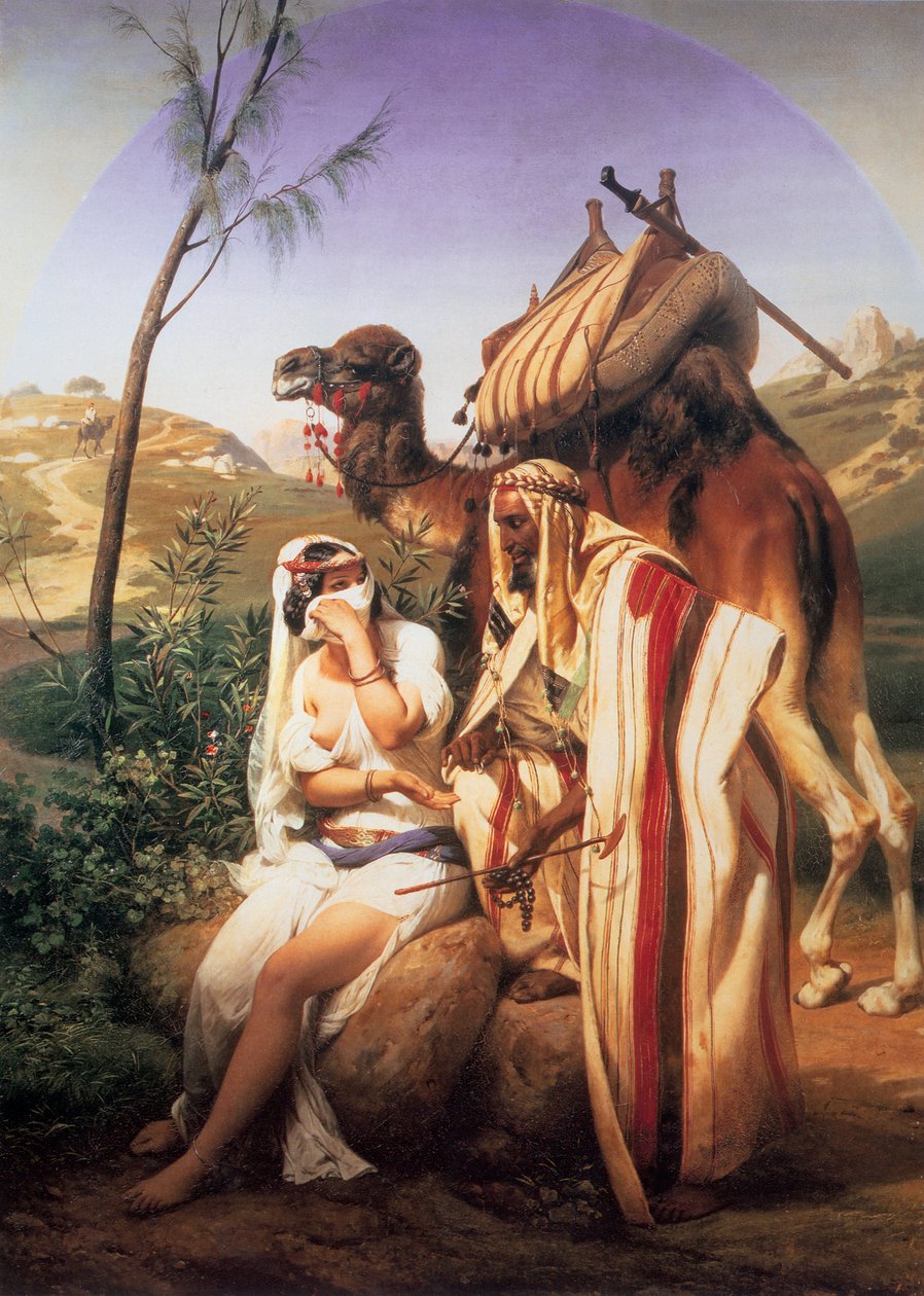 Júda és Támár, 1840. alkotó: Emile Jean Horace Vernet