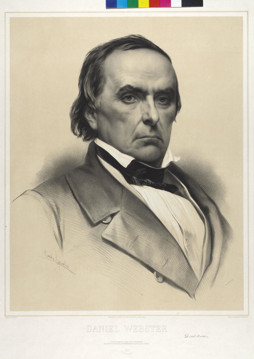 Daniel Webster alkotó: Emile Lassalle