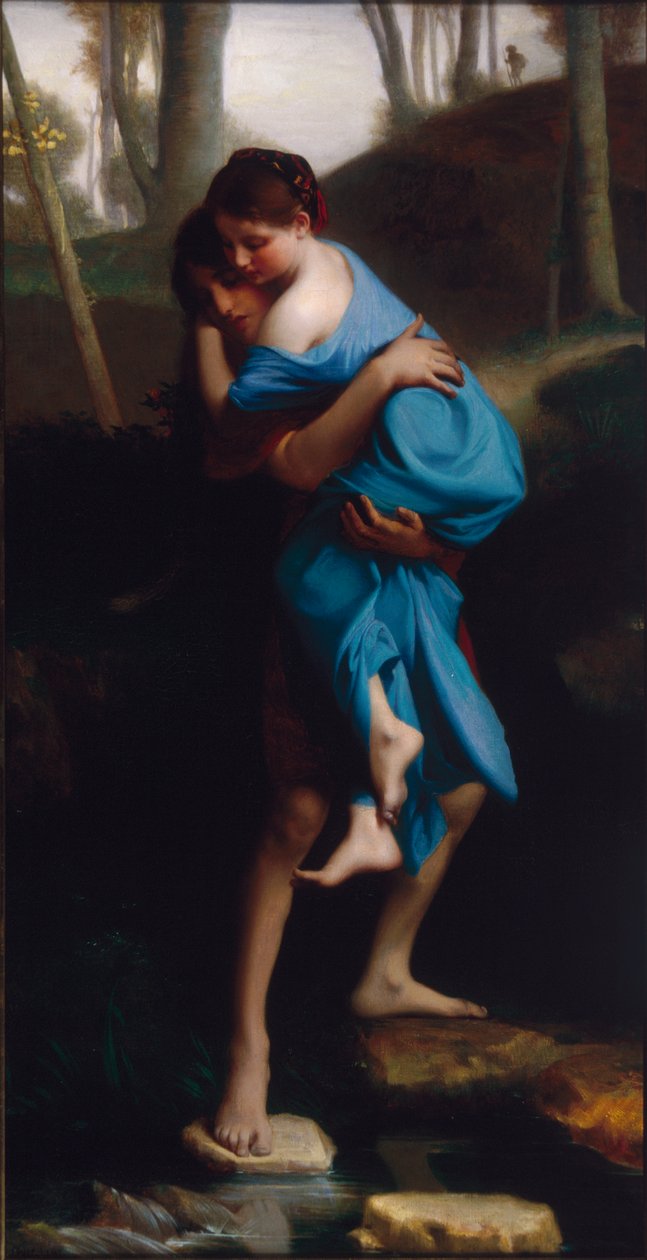 „Paul és Virginia”, 1866. alkotó: Emile Levy
