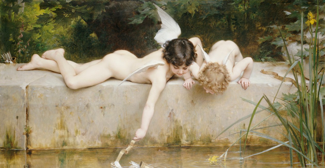 A megmentés, 1894 alkotó: Emile Munier