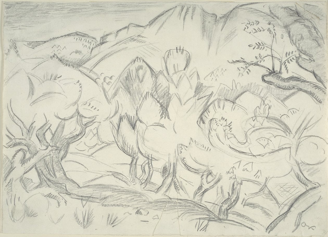 Táj, Cassis alkotó: Emile Othon Friesz