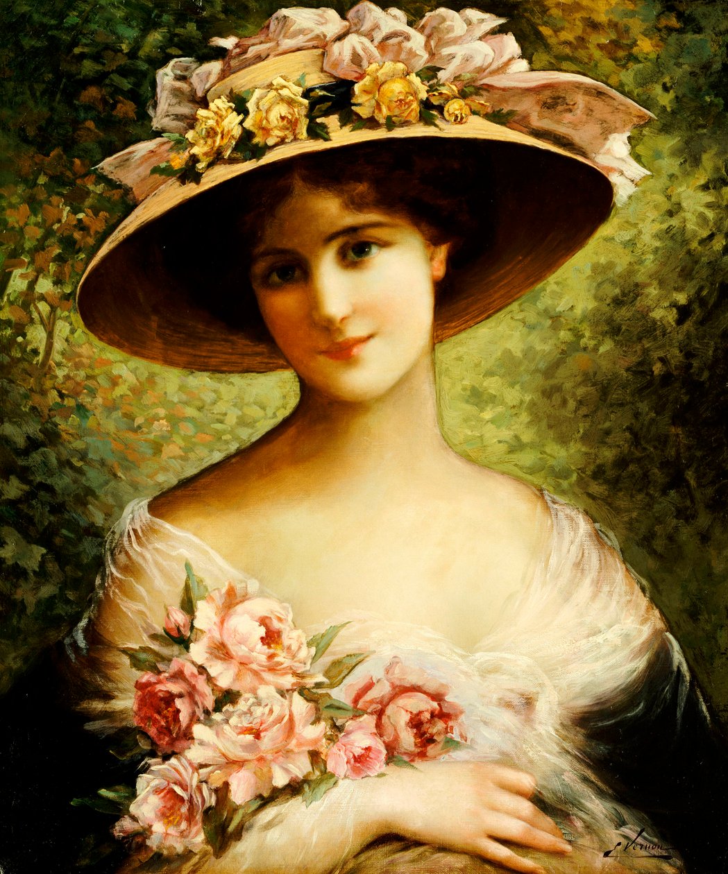 A díszes motorháztető alkotó: Emile Vernon