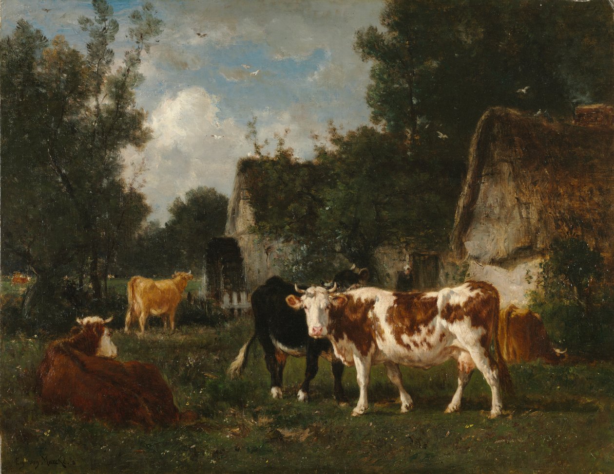 A malom alkotó: Émile van Marcke