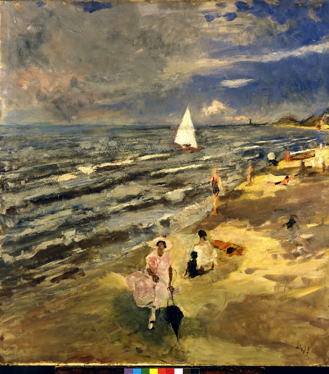 Strand alkotó: Emilio Gola
