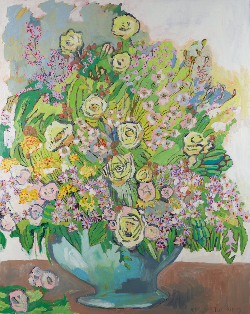 Ruth, 2016 (olaj, vászon) alkotó: Emily Fox King