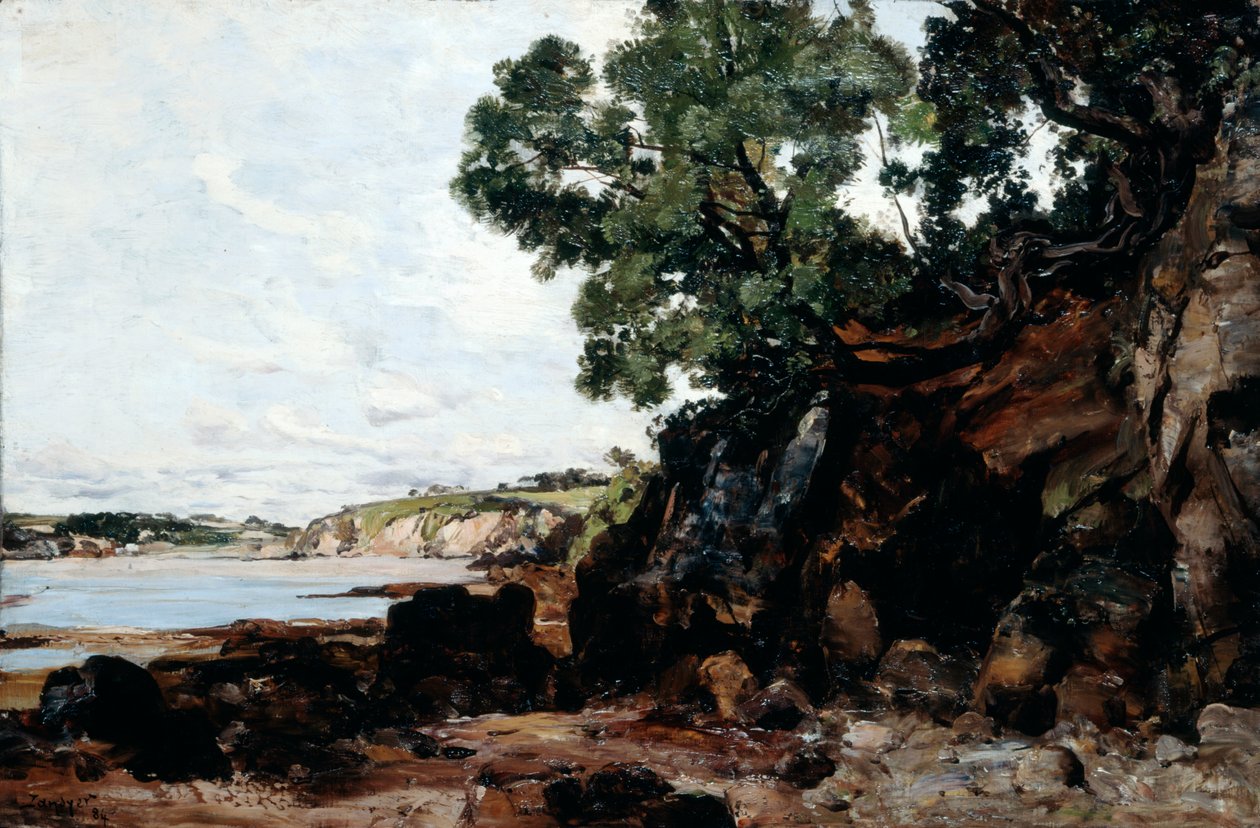 Douarnenez, 1884. alkotó: Emmanuel Lansyer