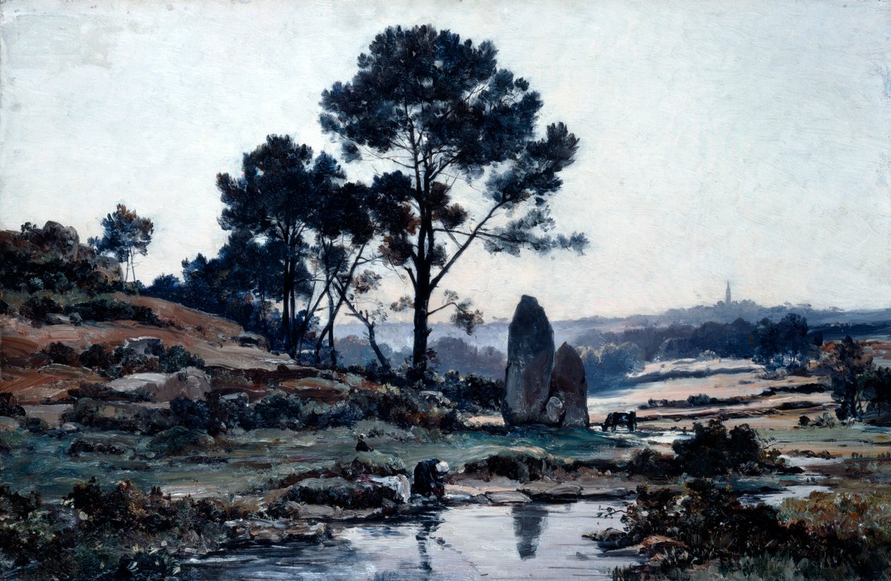 Douarnenez, 1885. alkotó: Emmanuel Lansyer