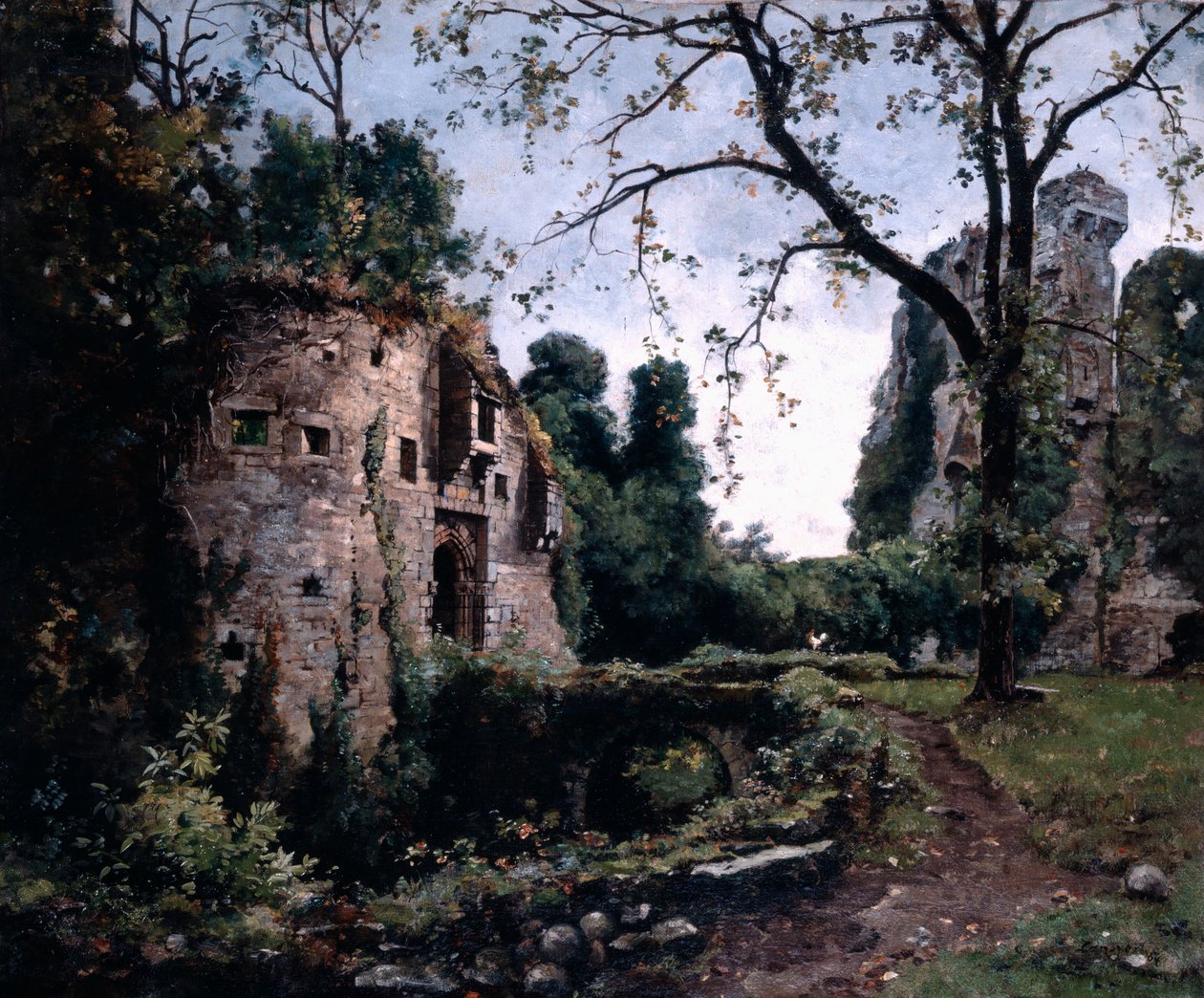 A szilbástya, 1884 alkotó: Emmanuel Lansyer