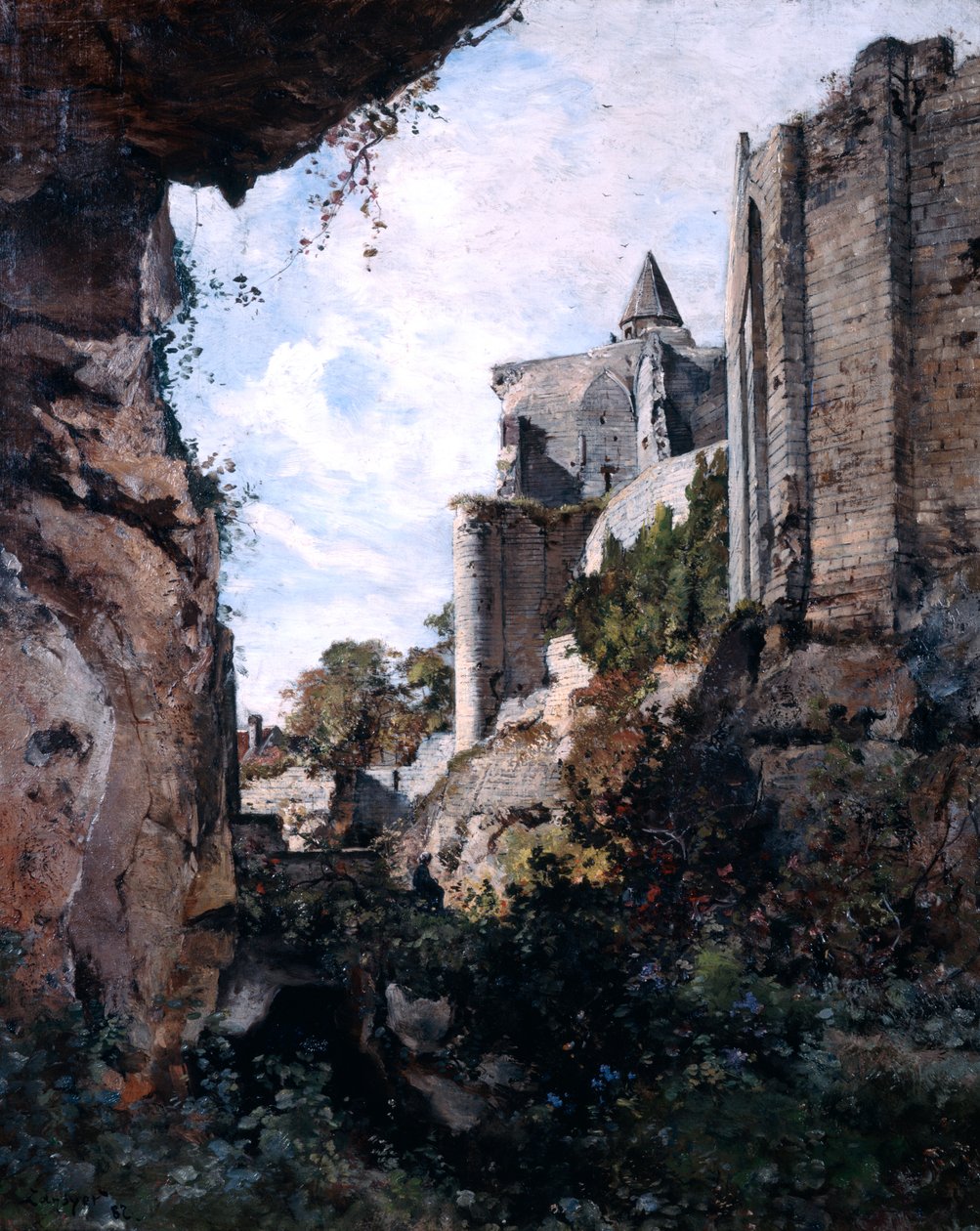 A kastély, 1882 alkotó: Emmanuel Lansyer