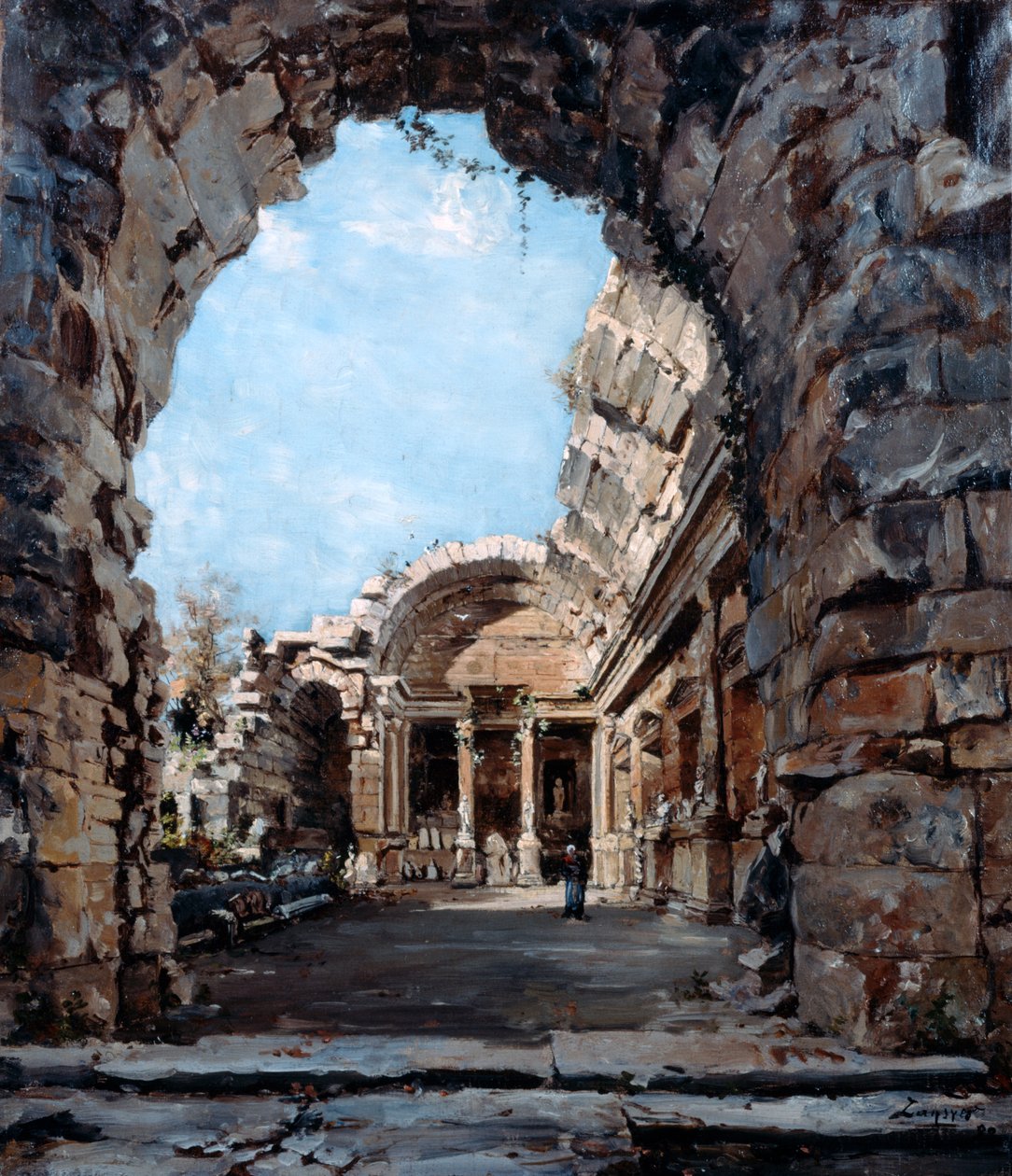 Diana temploma, 1890. alkotó: Emmanuel Lansyer
