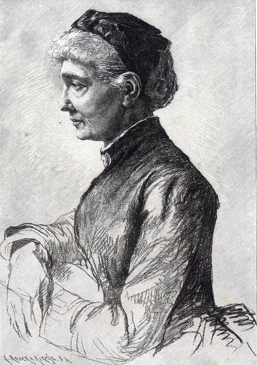 „Tanulmány egy nőről”, 1893 alkotó: Empress Frederick of Germany
