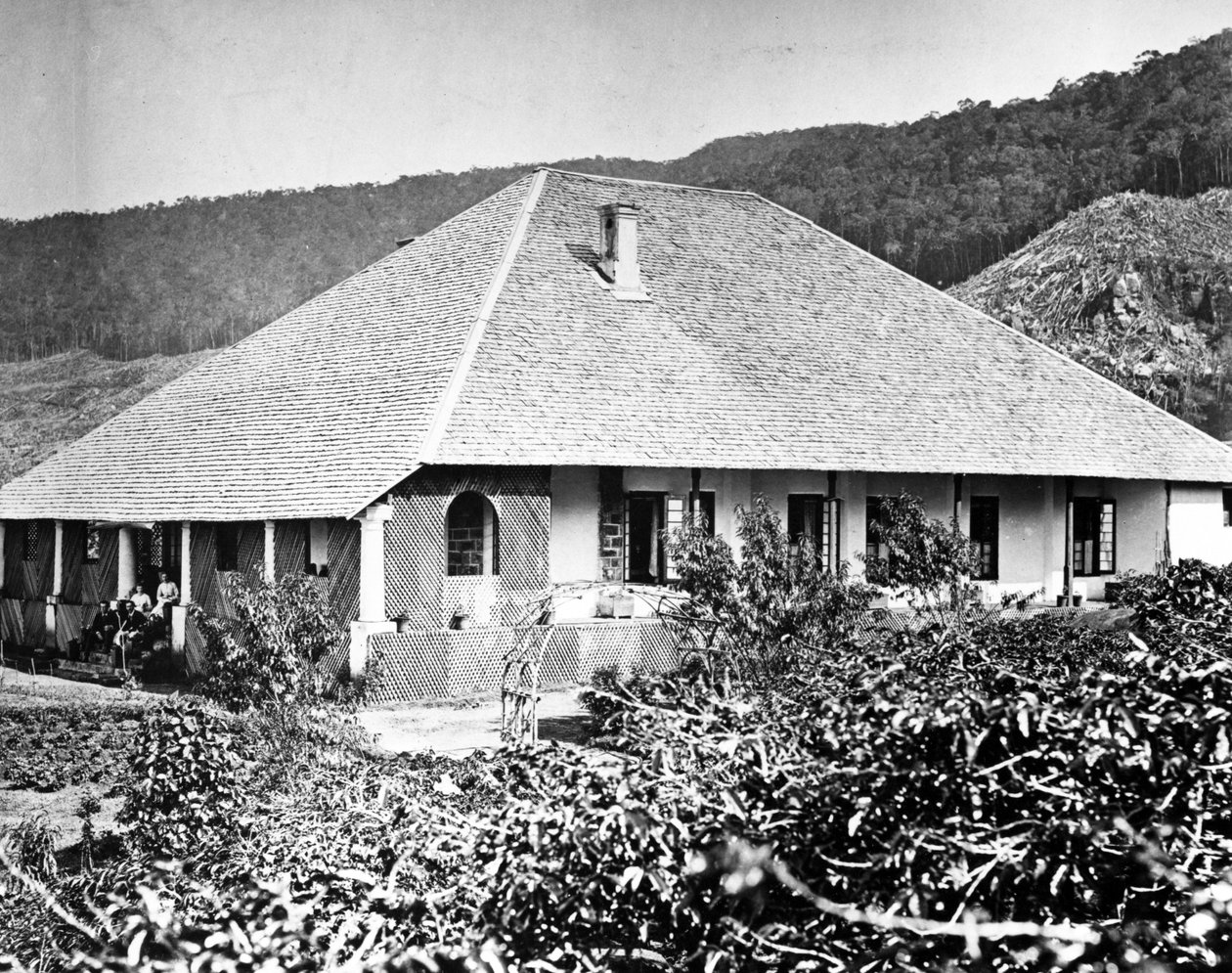 Archie Chamberlins Bungaló, Ceylon, 1877 alkotó: English Photographer
