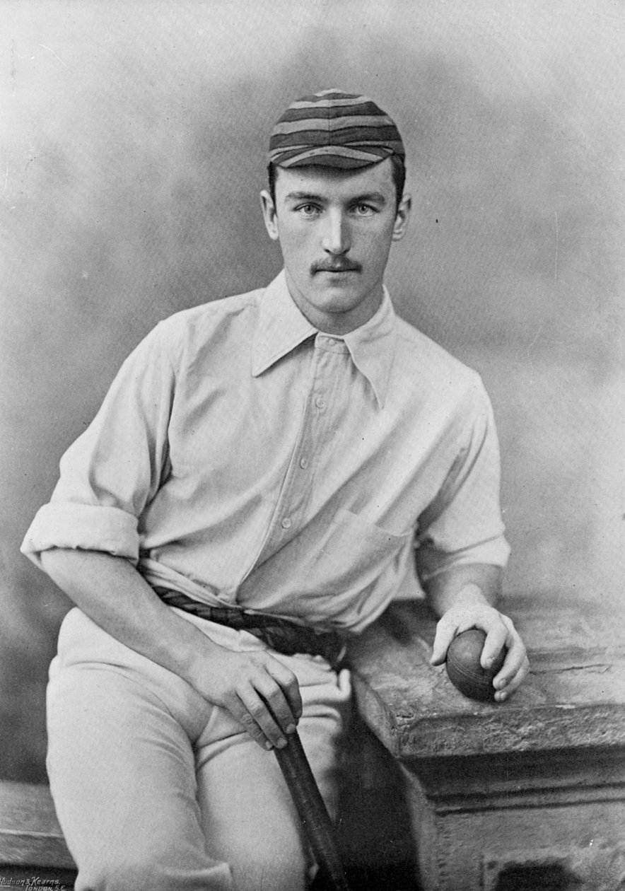 J.J. Ferris, a Famous Cricketers and Cricket Groundsból, kiadó: Hudson and Kearns, 1895 alkotó: English Photographer