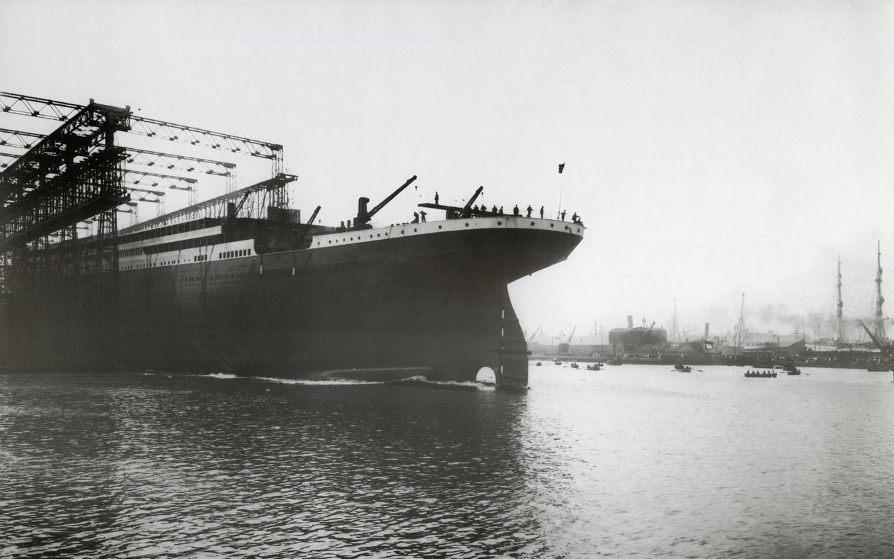 Az RMS Titanic felbocsátása, 1911. május 31 alkotó: English Photographer