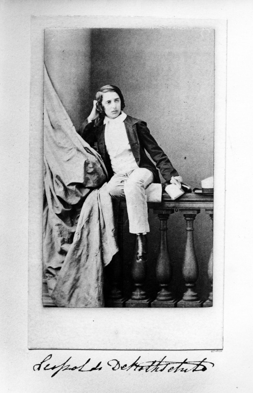 Leopold de Rothschild, 1860 körül alkotó: English Photographer