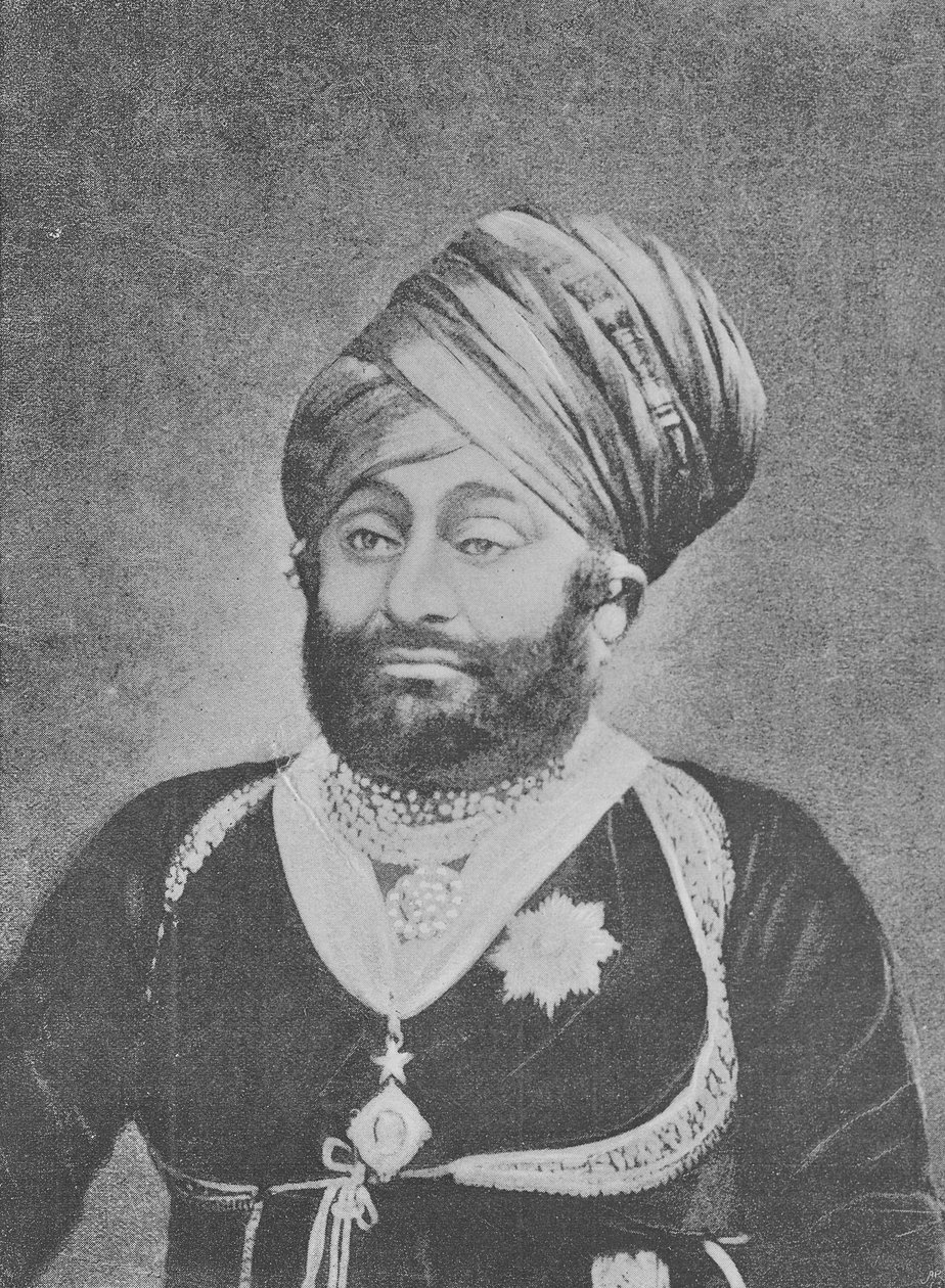Maharaja Mansinghji E, Raj Sahib Dhrangadhra alkotó: English Photographer