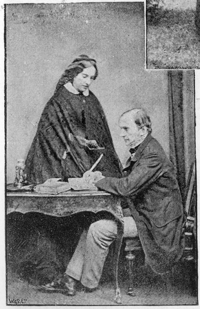 Mr és Mrs Gladstone, 1840 körül alkotó: English Photographer