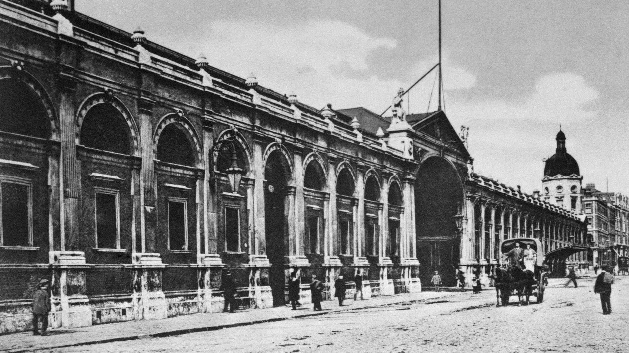 Kilátás a Smithfield Meat Marketre, 1905 körül alkotó: English Photographer