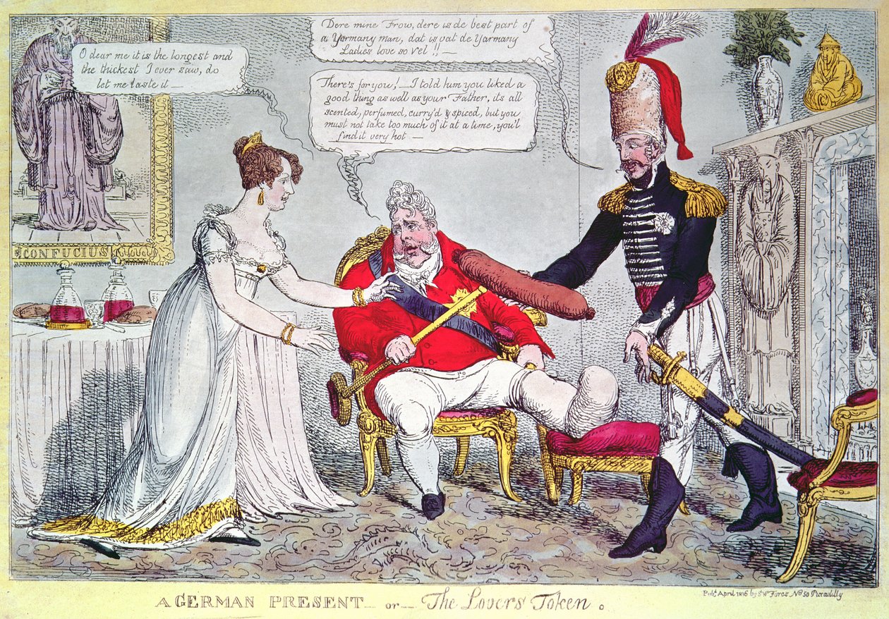 Német ajándék vagy a szerető jelzője, 1816 alkotó: English School