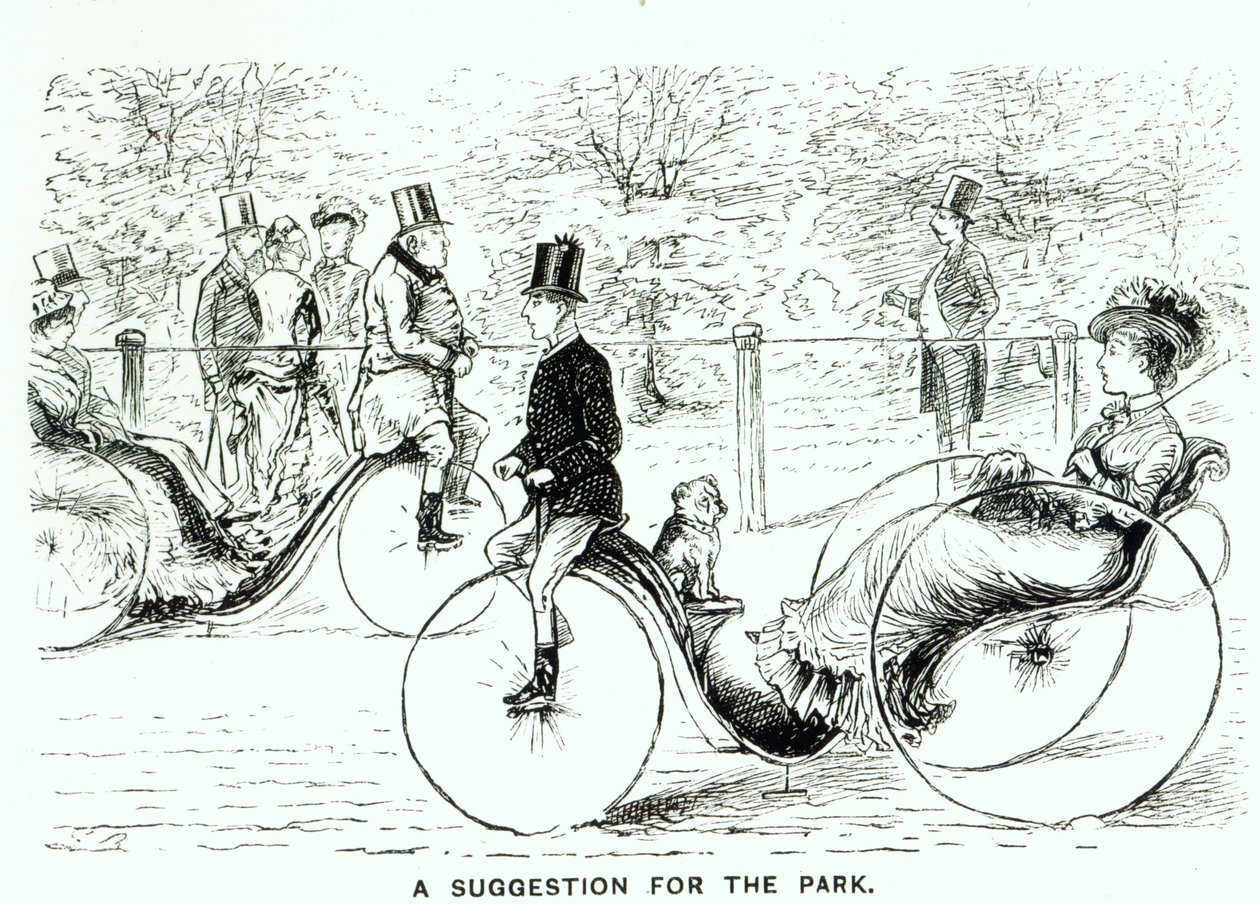 „A javaslat a park számára”, 1879 alkotó: English School