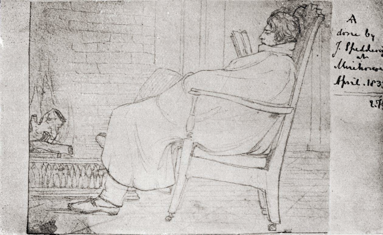 Alfred Lord Tennyson (1809-92) alkotó: English School