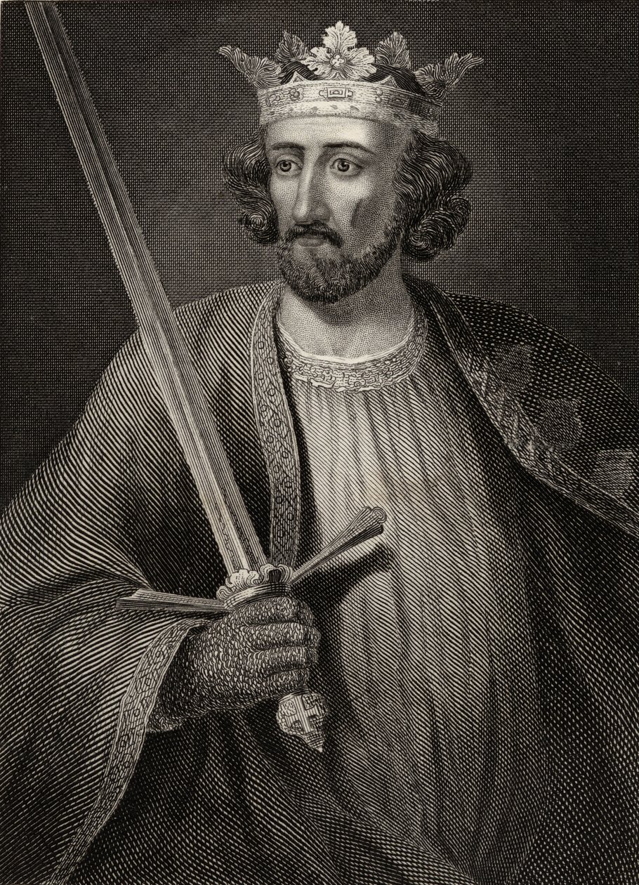 I. Edward (1239-1307) angol király alkotó: English School