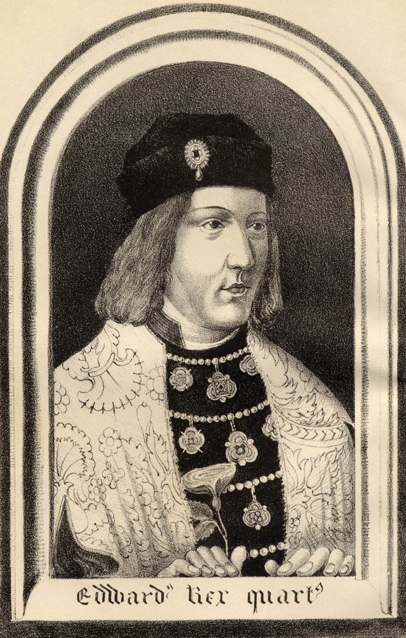 IV. Edward (1442-83) alkotó: English School
