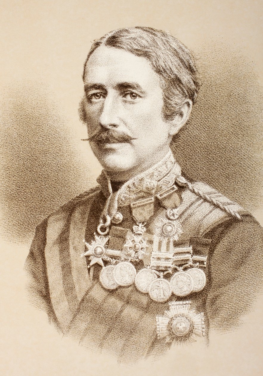 Garnet Joseph Wolseley tábornagy, Wolseley 1. vikomt, 1890 körül alkotó: English School