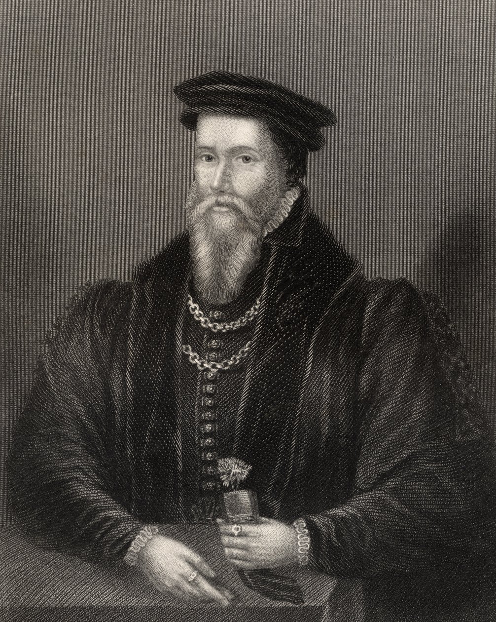 John Caius, a National Portrait Gallery III. kötetéből, 1820 körül alkotó: English School