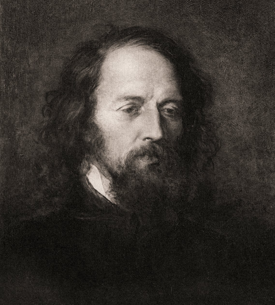 Lord Alfred Tennyson (1809-92) alkotó: English School