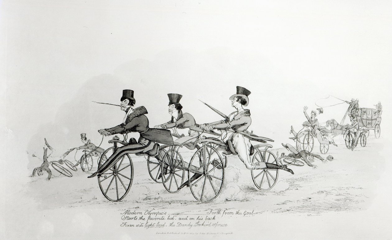 „Modern Olimpia”, 1820 körül alkotó: English School