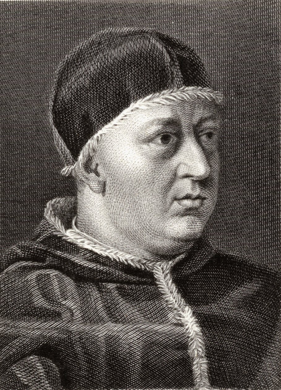 X. Leó pápa (1475-1521) alkotó: English School