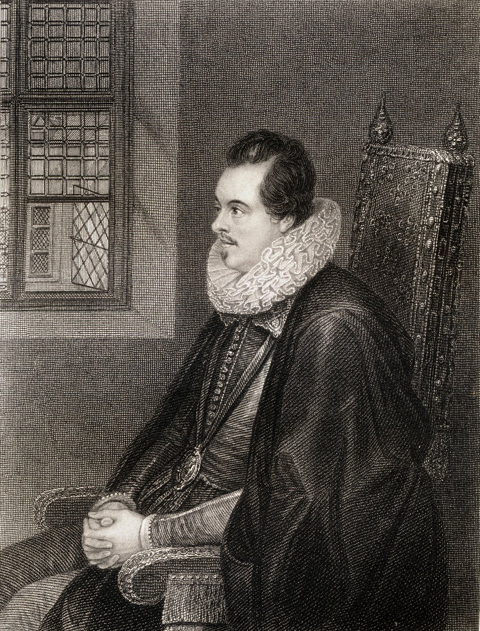 Charles Blount (kb.1562-1606) Devonshire 8. grófjának portréja, a „Lodge