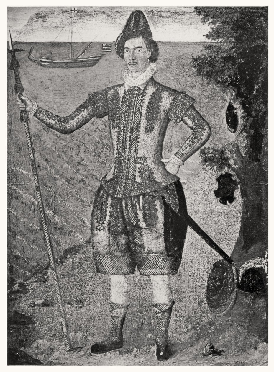 Sir Francis Drake portréja (1540-96 körül) alkotó: English School