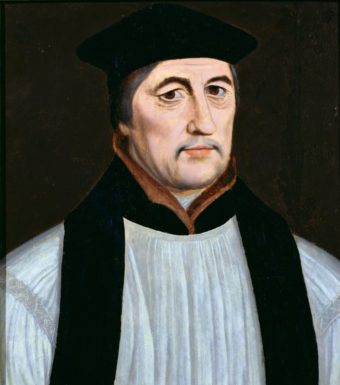 Stephen Gardiner, Winchester püspökének és Anglia főkancellárjának (1493-1555) portréja alkotó: English School