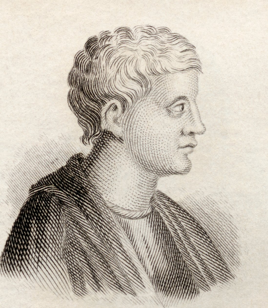 Quintus Horatius Flaccus, 1825 alkotó: English School