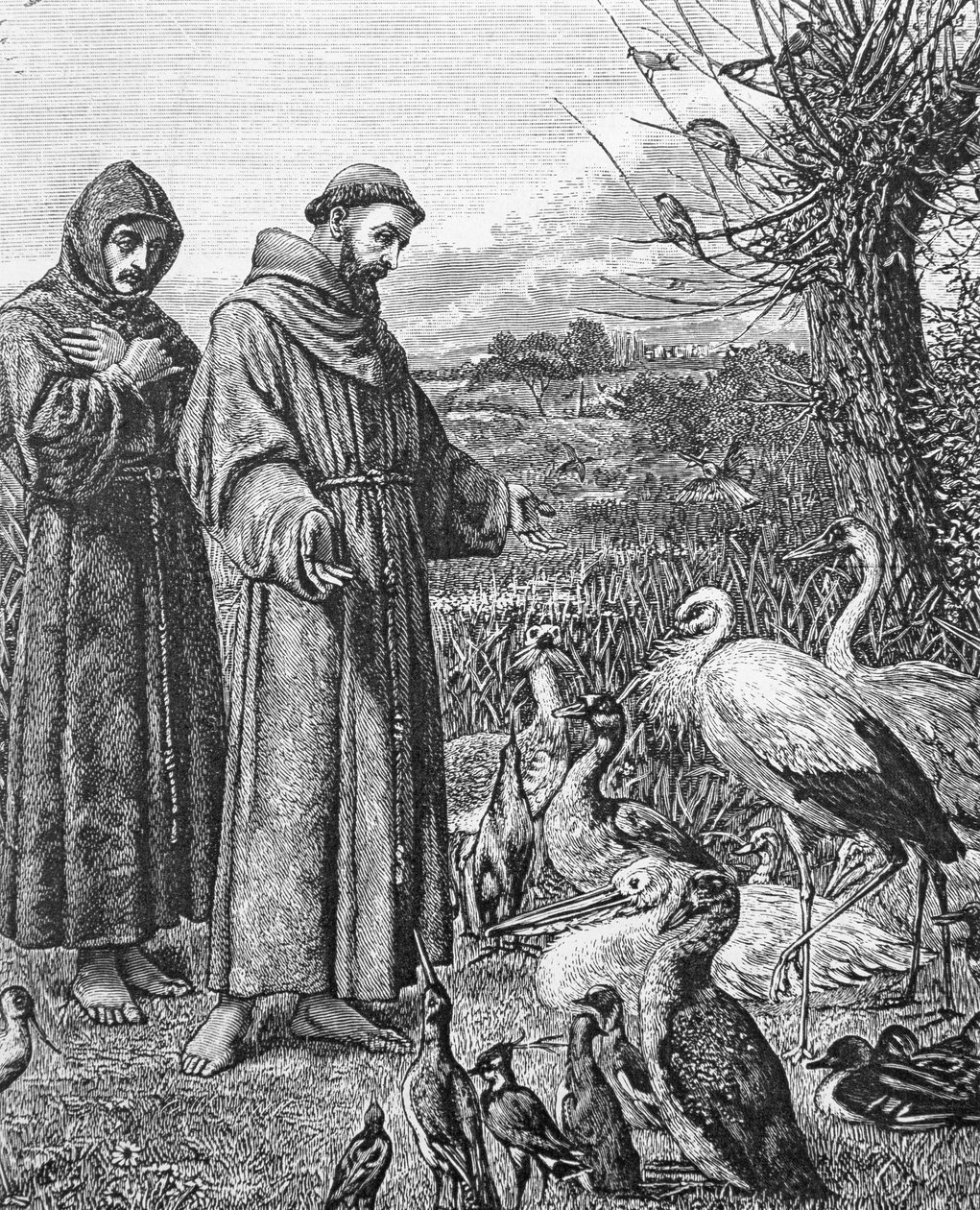 Assisi Szent Ferenc (1182-1226) alkotó: English School